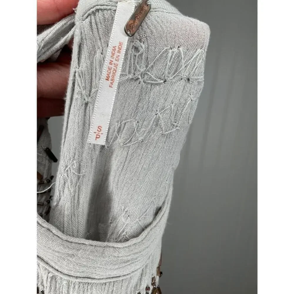 Free People Ferris Wheel Open Back Top Size Small. Retail ($128)